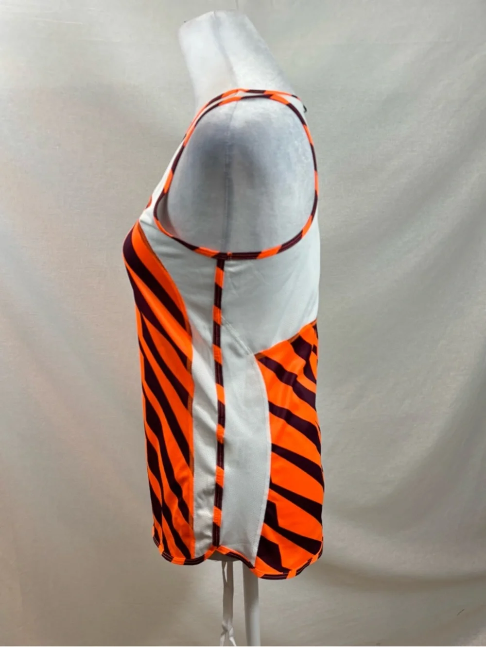 Ladies Nike‎ Dri-Fit Orange and Red Athletic tank Top Size Small